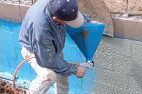 Basement Waterproofing, above and below grade waterproofing image