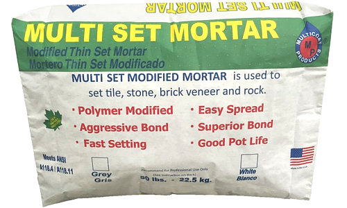 Multi Set Mortar Product Photo