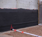 Photo of the Structure of Above Ground Waterproofing Products