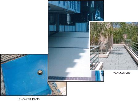 Photos of Above Ground Waterproofing Projects
